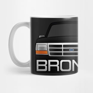 Ford Bronco Black Obs Mug